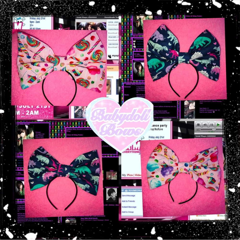 🎀Babydoll Bows🎀 Whirly Pop